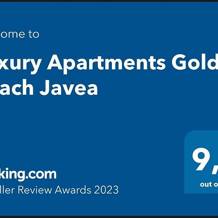 Luxury Apartments Golden Beach Jávea Kültér fotó